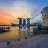 Công viên sư tử biển Merlion Park tour tàu biển
