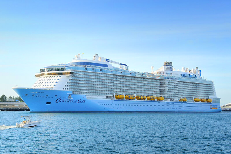 Ovation of the Seas du thuyền biển chất lượng cao