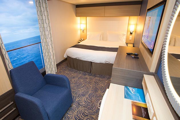 Hệ thống phòng cabins trên du thuyền Quantum of the Seas