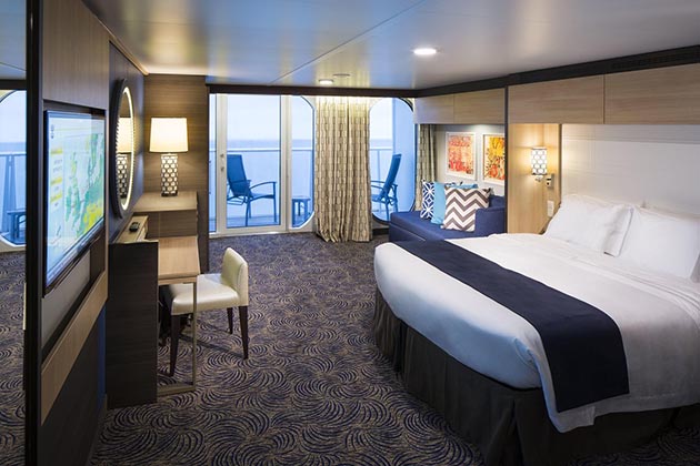 Hệ thống phòng lưu trú trên du thuyền Quantum of the Seas