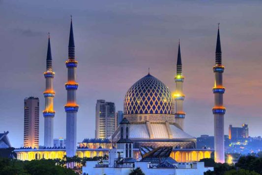 Tour du thuyền Spectrum Of The Seas Ghé Thăm Nhà Thờ Hồi Giáo Đẹp Nhất Malaysia Kapitan Keling