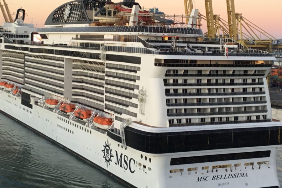 đi tour trên du thuyền sang trọng MSC Bellissima