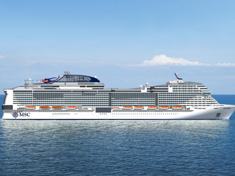 hải trình trên du thuyền MSC Bellissima
